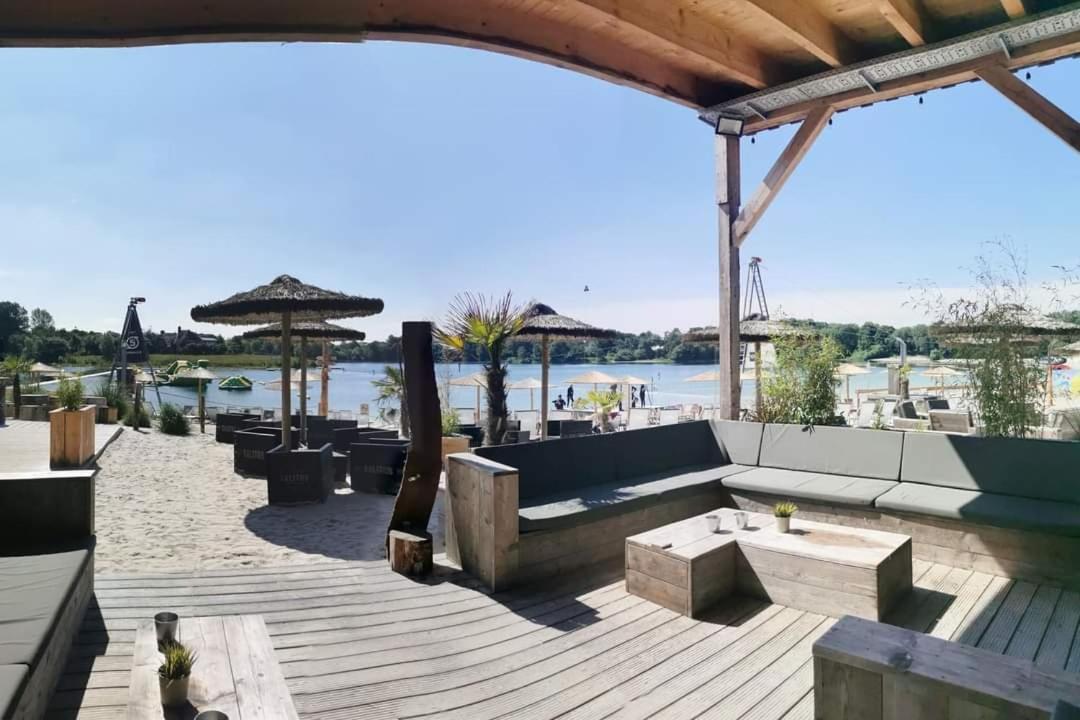 Neu! Ferienhaus Sonnenschein Am Badesee Aurich Esterno foto