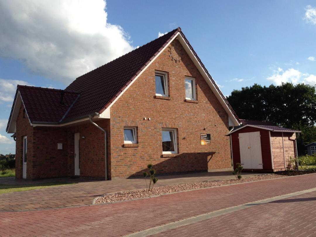 Neu! Ferienhaus Sonnenschein Am Badesee Aurich Esterno foto